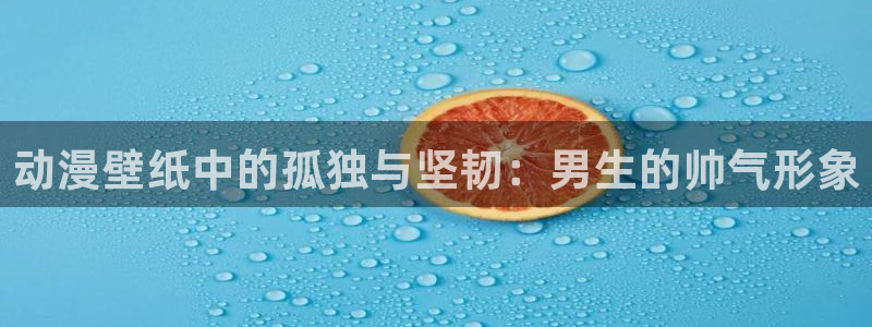 在线动画动漫下载age动漫：动漫壁纸中的孤独与坚韧：男生的帅气形象